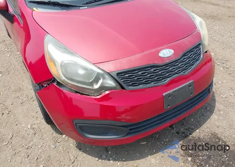 2013 Kia Rio Lx из США, поврежденный, VIN KNADM4A35D6126408